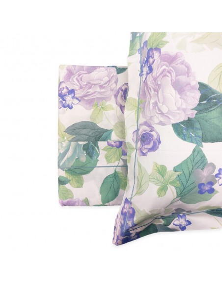 Parure Matrimoniale Isola Bella, Glicine. Fazzini