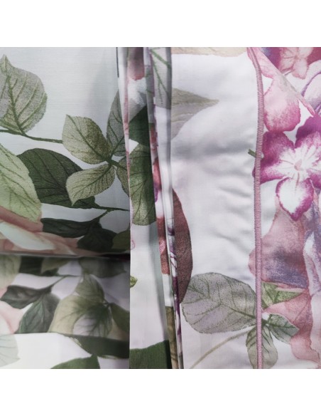 Parure Matrimoniale Isola Bella, Rosa. Fazzini