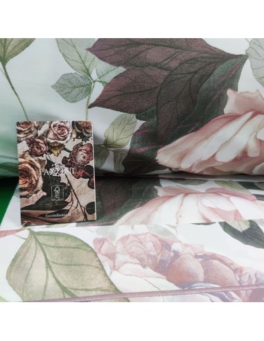 Parure Matrimoniale Isola Bella, Rosa. Fazzini