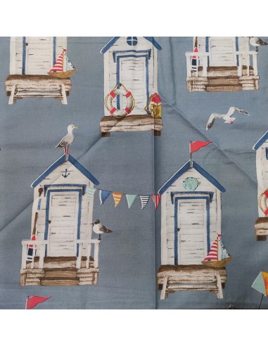 Completo letto singolo Azzurro Spiaggia, Giusy. Cavalieri