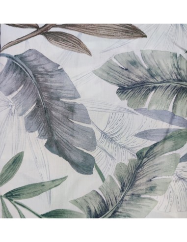 Completo Letto Matrimoniale in Percalle di cotone Major, carta da zucchero, Via Roma 60