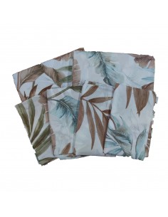 Completo Letto Matrimoniale in Percalle di cotone Major, carta da zucchero, Via Roma 60 2