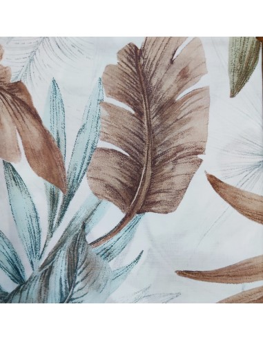 Completo Letto Matrimoniale in Percalle di cotone Major, carta da zucchero, Via Roma 60