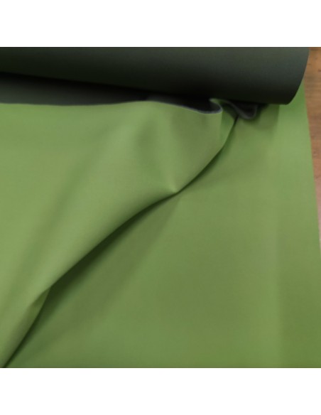 Scuba Bicolore Verde scuro e Verde chiaro