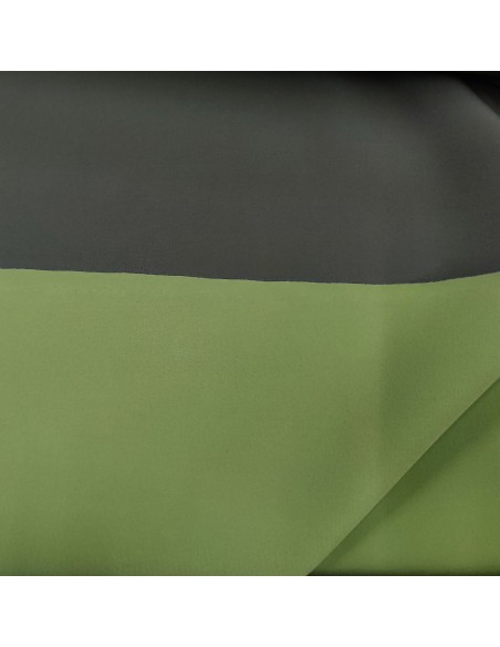 Scuba Bicolore Verde scuro e Verde chiaro