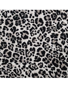 Jersey di viscosa Leopardato