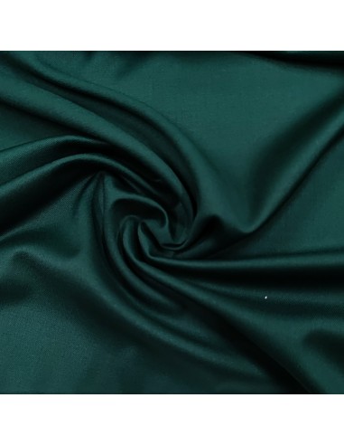 Gabardine in misto viscosa elasticizzato verde scuro