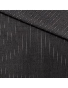 Gessato in viscosa Grigio 2