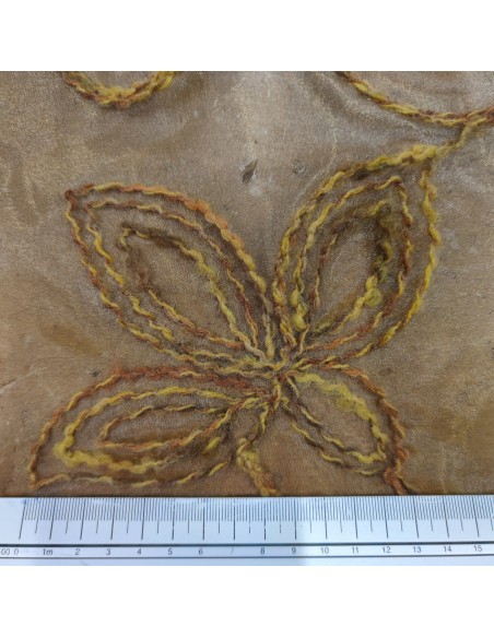 Tendaggio in organza ricamata Taglio di 3.20mT