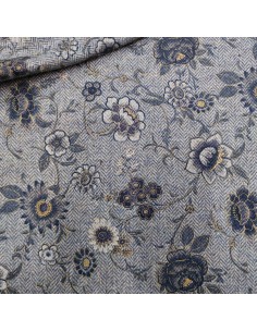 Taglio 1.65MT Pura lana spigata Floreale