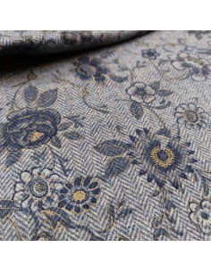 Taglio 1.65MT Pura lana spigata Floreale 2