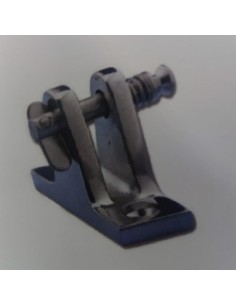 Base a forcella 80° con spinotto in acciaio inox aisi316