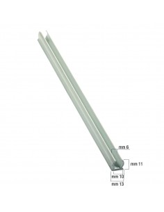 Canalina in PVC bianca