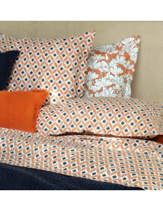 Completo lenzuola piazza e mezza Path in percalle di puro cotone – fazzini