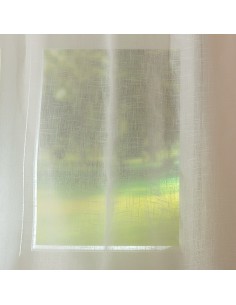 Coppia Tendine Regolabili Ivanka 60 x 230 bianca 2