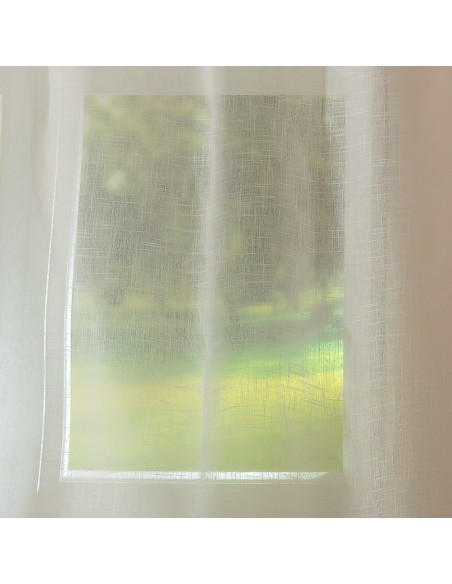 Coppia Tendine Regolabili Ivanka 60 x 230 bianca