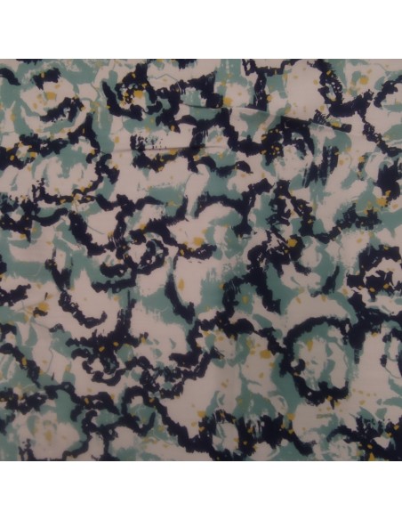 Rasetto di viscosa astratto blu/azzurro