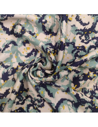 Rasetto di viscosa astratto blu/azzurro