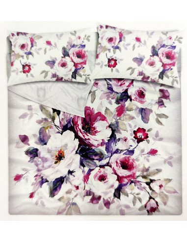 Parure copripiumino matrimoniale New Charm in percalle di puro cotone – Via Roma 60