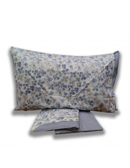 Completo Letto Matrimoniale In puro cotone Giusy var07, Cavalieri