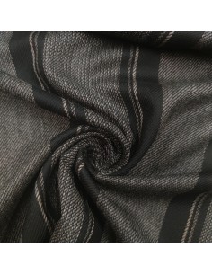 Saglia in pura lana Rigato