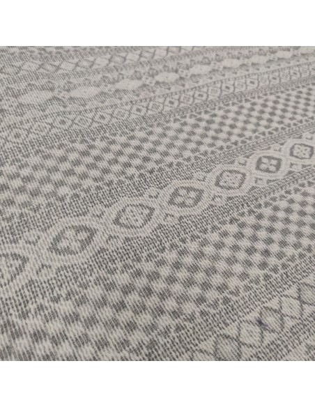 Taglio jacquard in misto lana geometrico MT 1,40