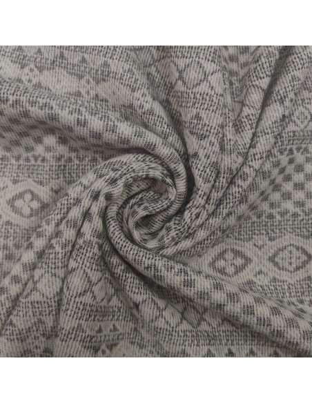 Taglio jacquard in misto lana geometrico MT 1,40