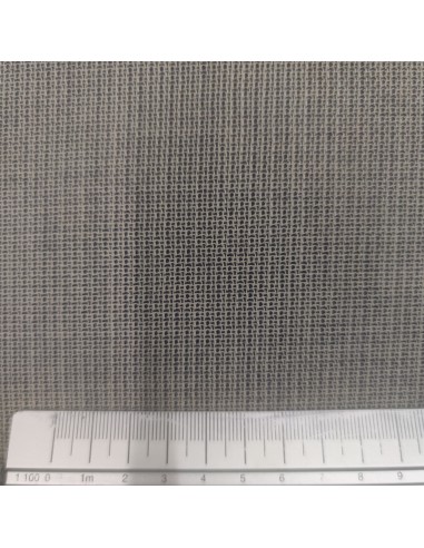 Pura lana effetto rete Sabbia e nero