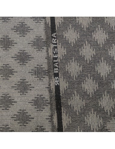 Taglio jacquard double face in lana geometrico MT 1,80