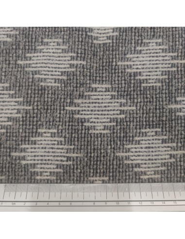Taglio jacquard double face in lana geometrico MT 1,80