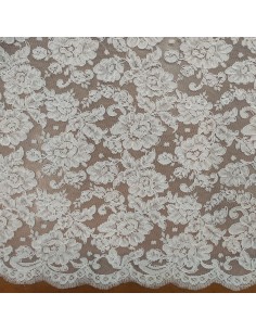 Pizzo macramè da Sposa Bianco 2