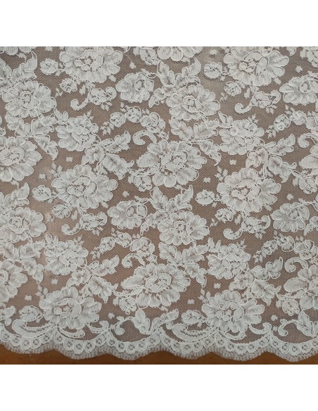 Pizzo macramè da Sposa Bianco