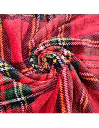 Plaid Camelot, Rosso, By Cavalieri