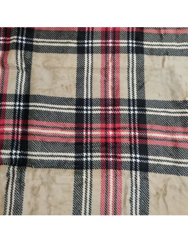 Plaid Camelot, Beige, By Cavalieri