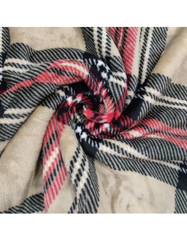 Plaid Camelot, Beige, By Cavalieri