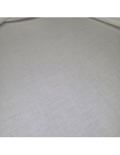 Misto lino e cotone bianco