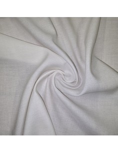 Misto lino e cotone bianco 2