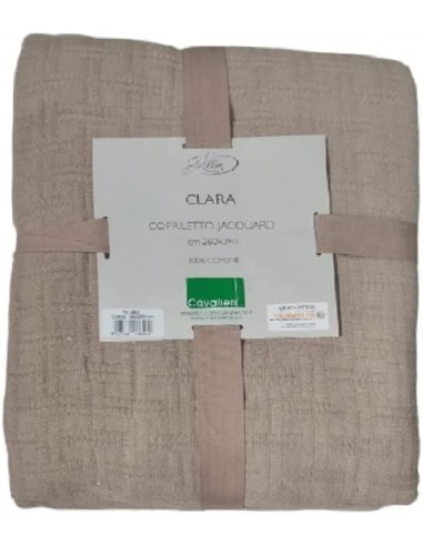 Copriletto jacquard Clara Corda, Cavalieri