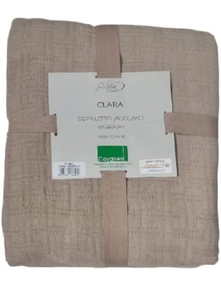 Copriletto jacquard Clara Corda, Cavalieri