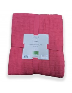 Copriletto jacquard Clara Fuxia, Cavalieri