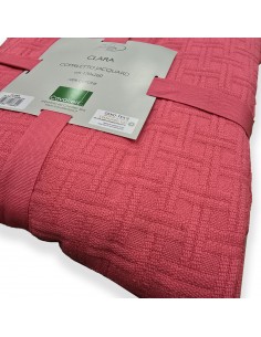 Copriletto jacquard Clara Fuxia, Cavalieri 2