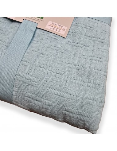 Copriletto jacquard Clara Acqua...