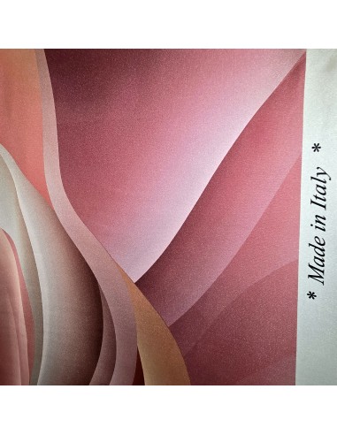 Raso Satin sfumato mano seta