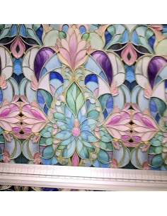 Raso Satin Vetrata mano seta 2