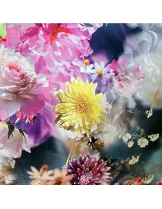 Raso Satin Floreale mano seta 2