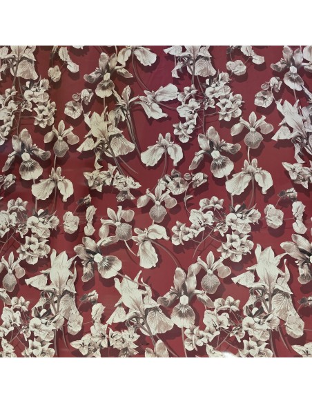 Raso Satin Orchidea mano seta