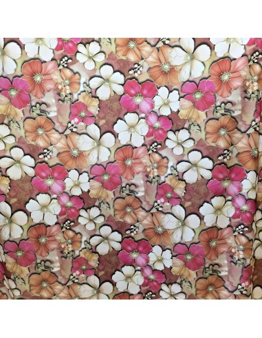 Raso Satin Fiori in madre perla mano...