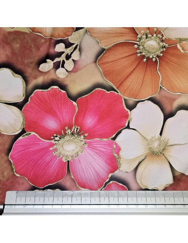 Raso Satin Fiori in madre perla mano...