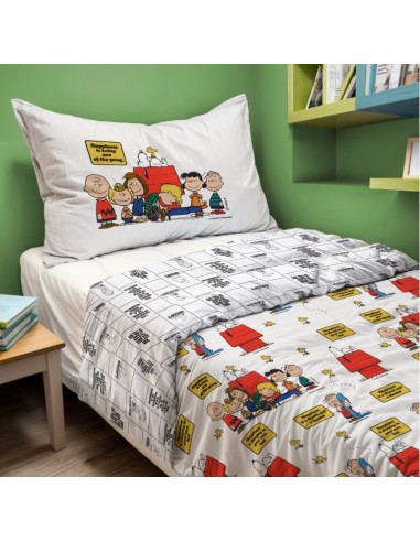 Parure Copripiumino Singola Snoopy...