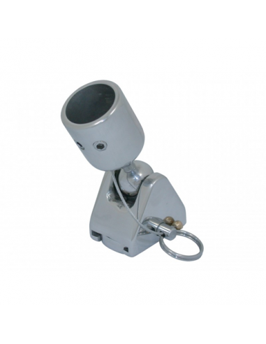 Supporto snodato in acciaio inox